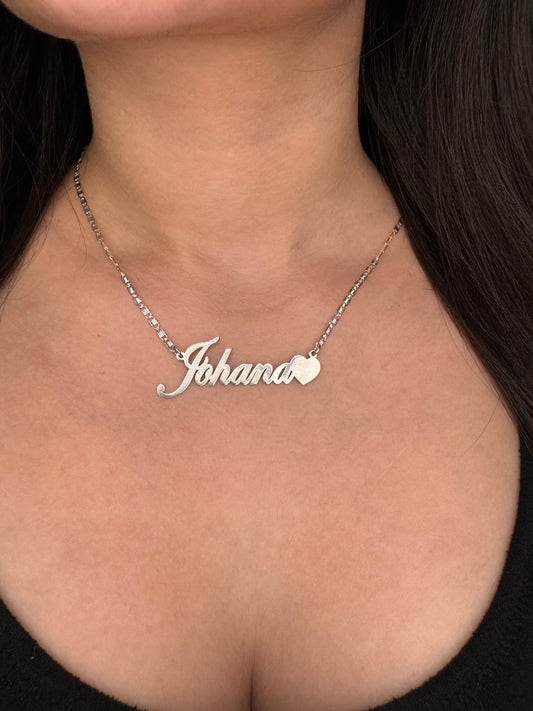 Johana Customized Custom Script Name Necklace for Women 925 sterling Silver