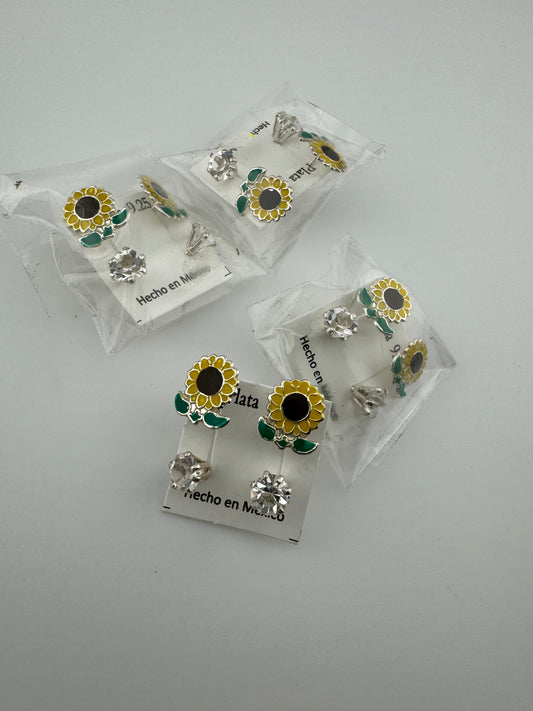 Girasol Earrings en forma de telefono