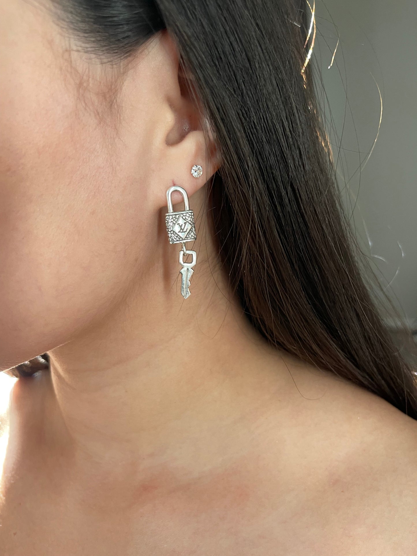 Small Earrings,  Aretes Zirconia PQ